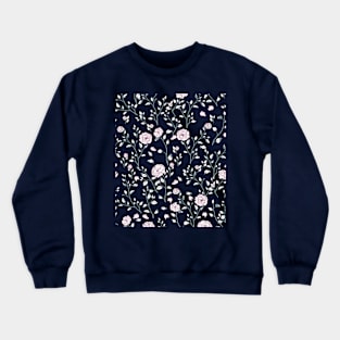 Pink Peonies Crewneck Sweatshirt